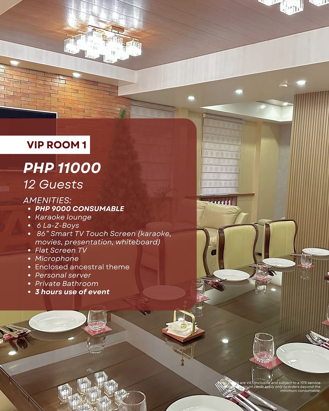 AMBAI VIP Room 1 karaoke lounge